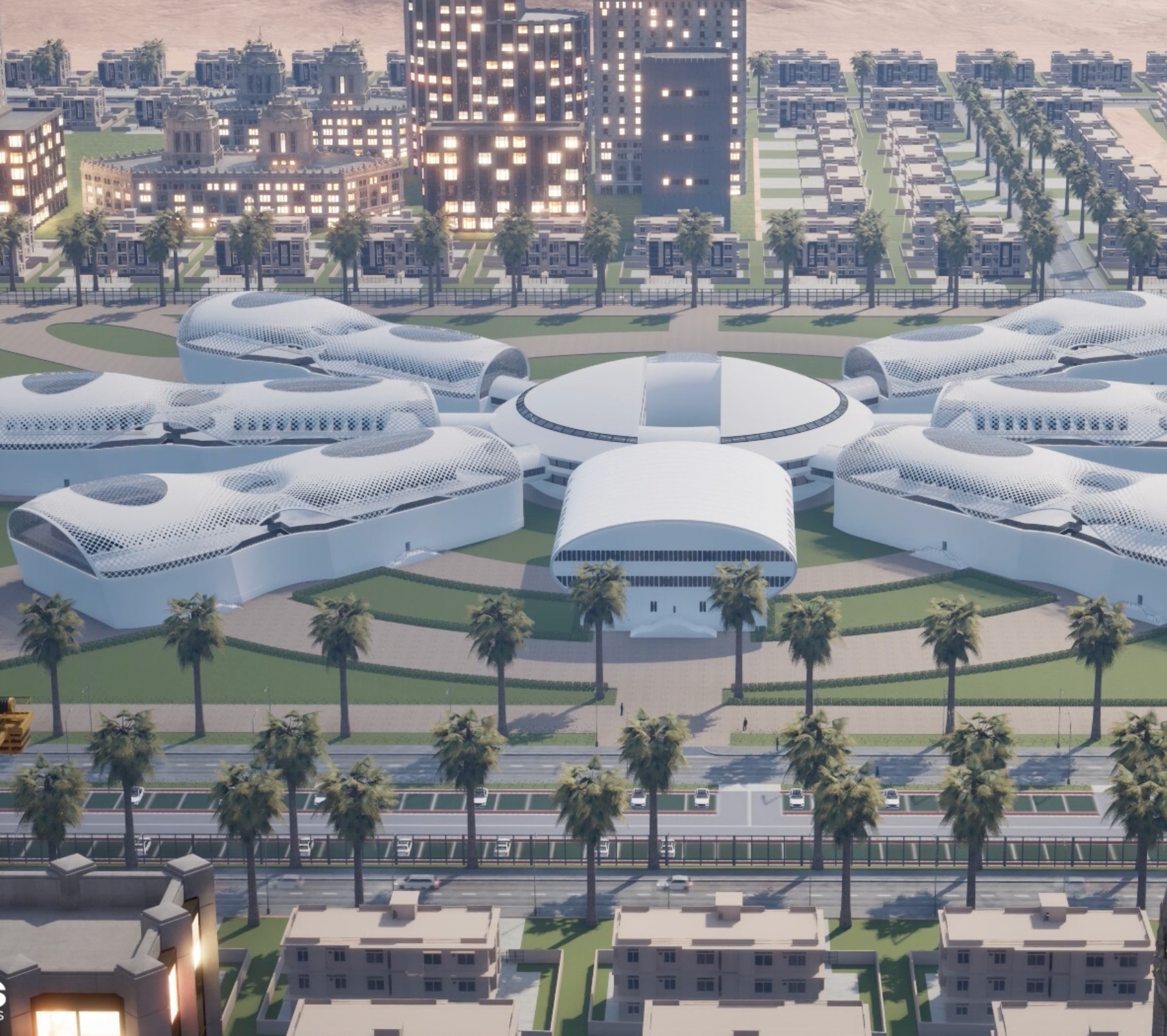 Xerxes Data Center Aerial View